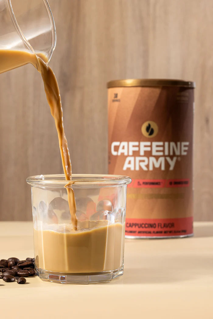 12 x Caffeine Army® Cappuccino 38ct