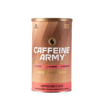 12 x Caffeine Army® Cappuccino 38ct